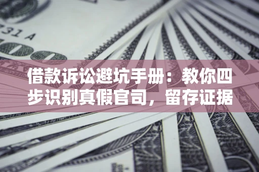 北京借款诉讼避坑手册：教你四步识别真假官司，留存证据不踩雷