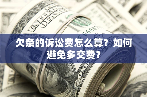 北京欠条的诉讼费怎么算？如何避免多交费？