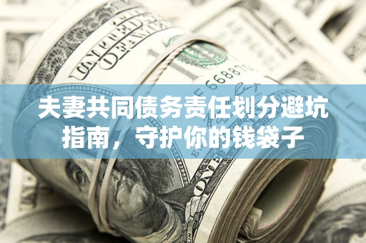 北京夫妻共同债务责任划分避坑指南，守护你的钱袋子