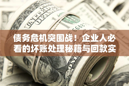 北京债务危机突围战！企业人必看的坏账处理秘籍与回款实战指南