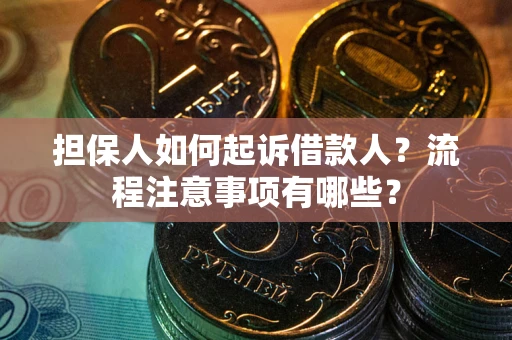 北京担保人如何起诉借款人？流程注意事项有哪些？